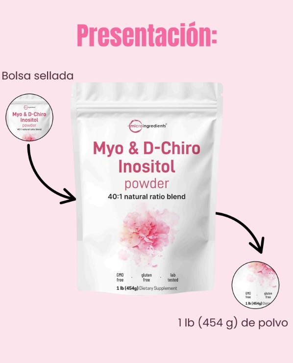 MYO & D-CHIRO INOSITOL POLVO